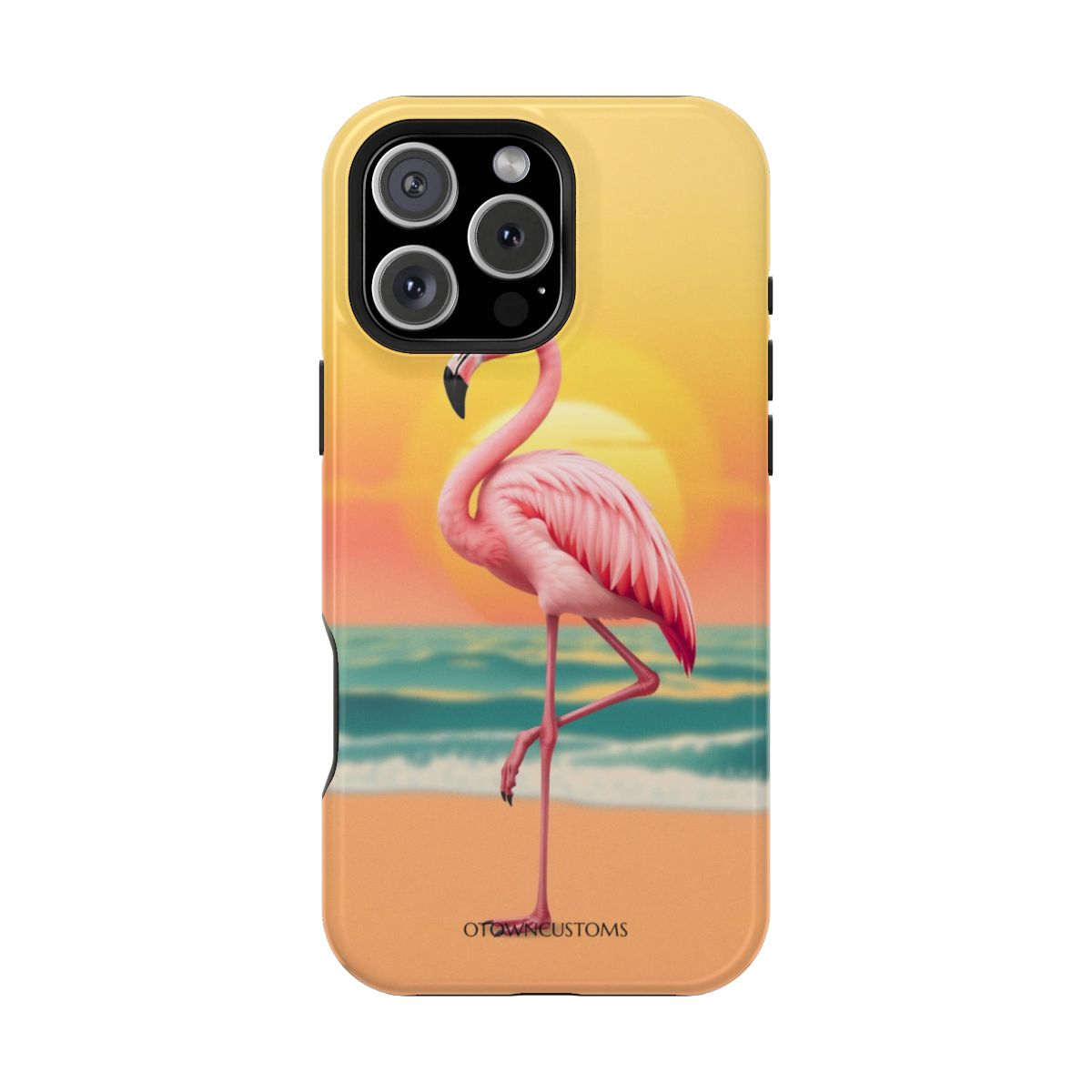 Retro Beach Sunset Vibrant