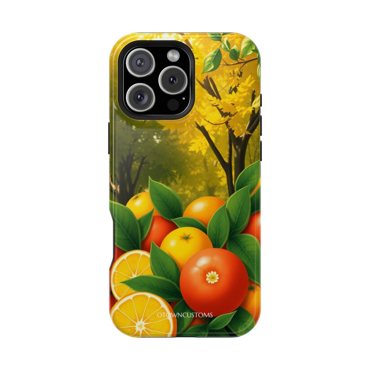 Hand-Painted Citrus Grove Vibrant