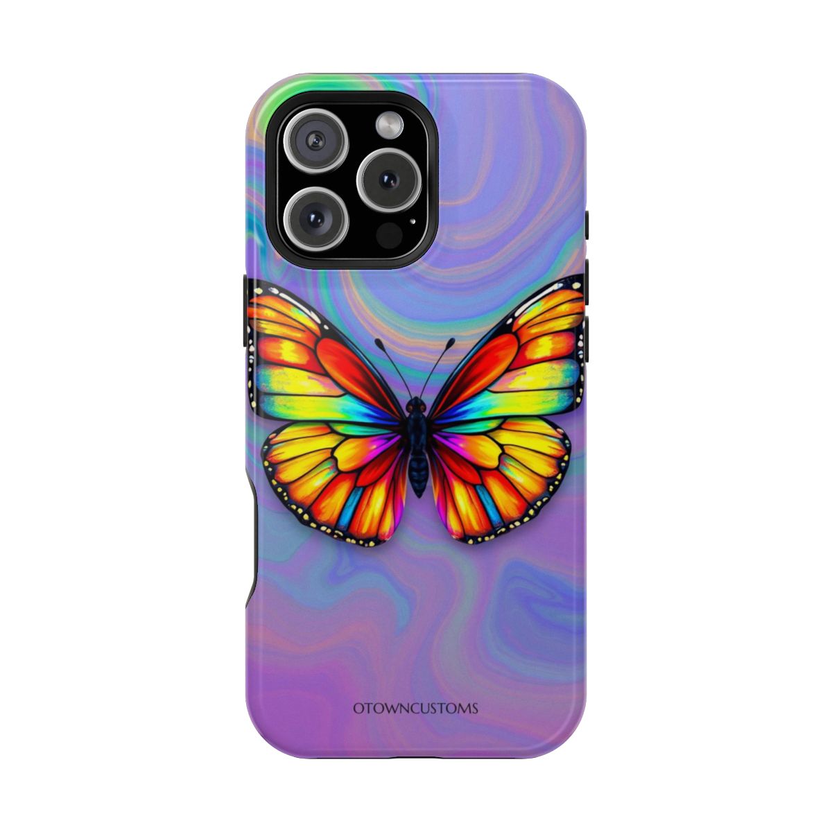 Psychedelic Rainbow Butterfly Wings