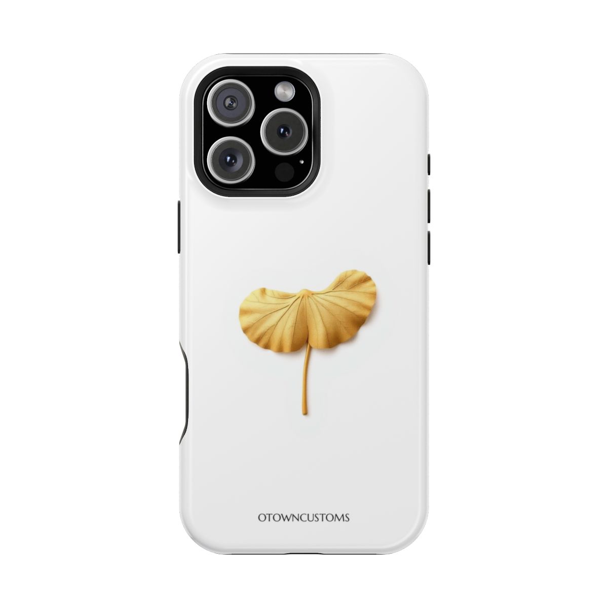 Minimalist Gold Leaf Ginkgo Natural
