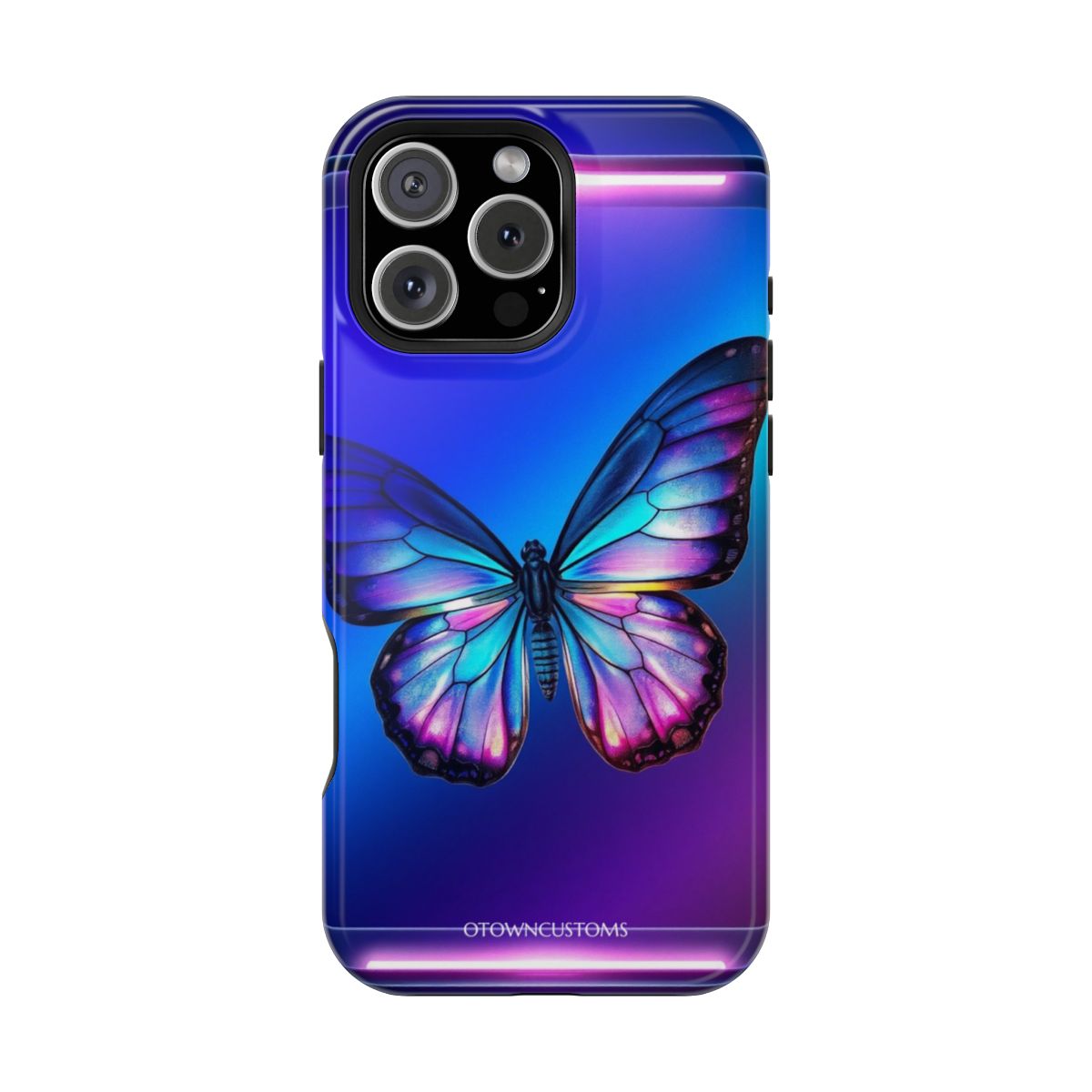 Iridescent Butterfly Art Holographic