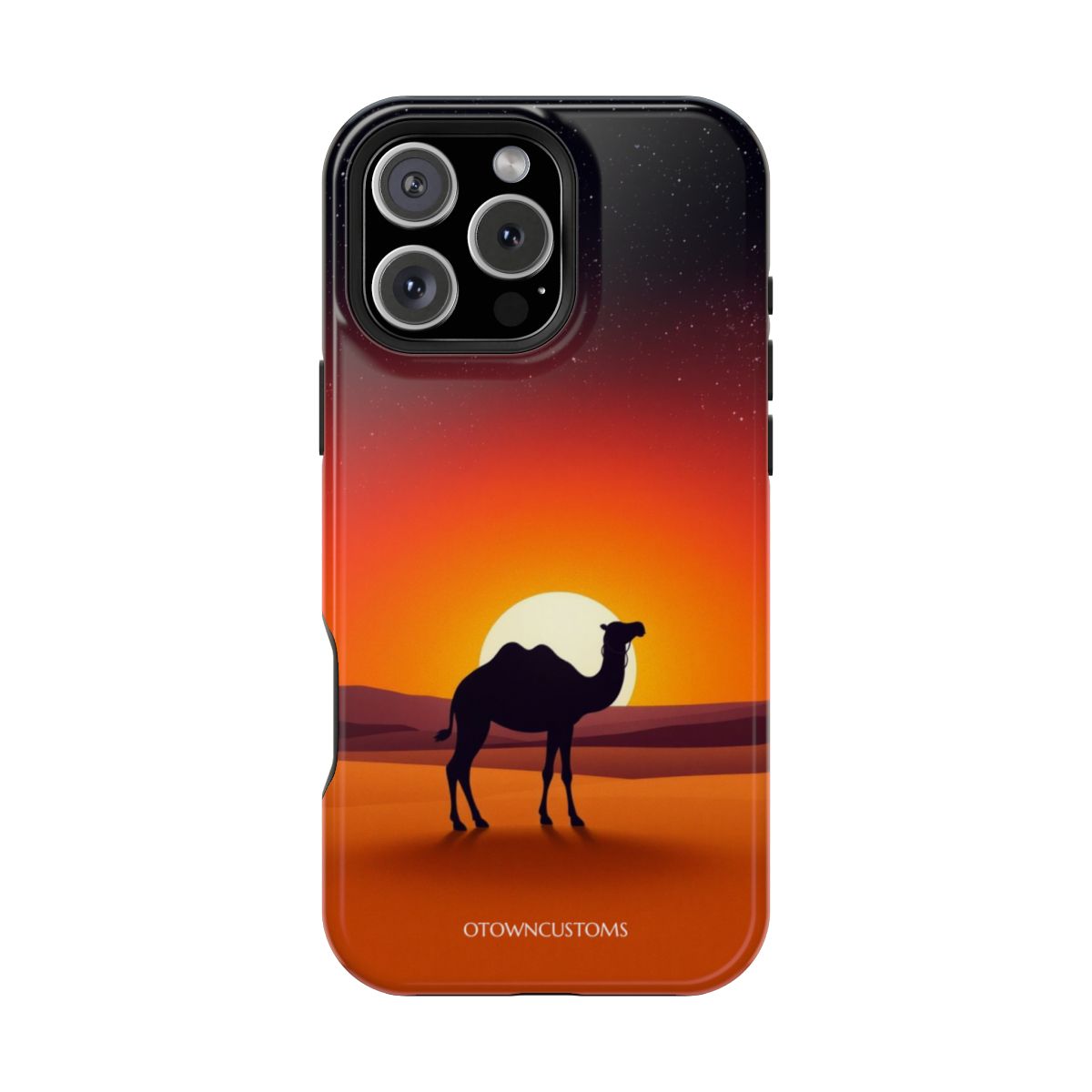 Desert Sunset Silhouette Camel