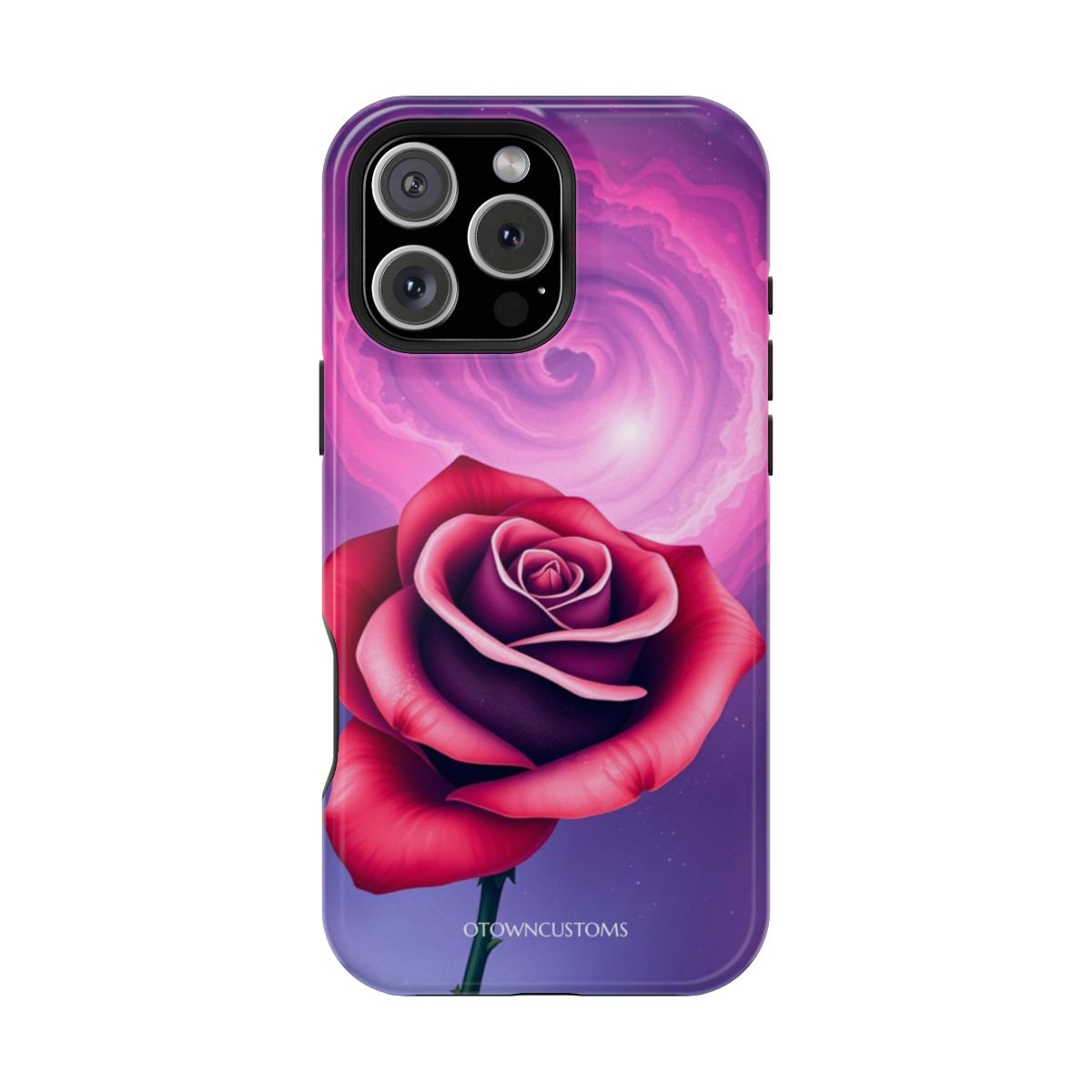 Cosmic Bloom Nebula Rose Dreamy