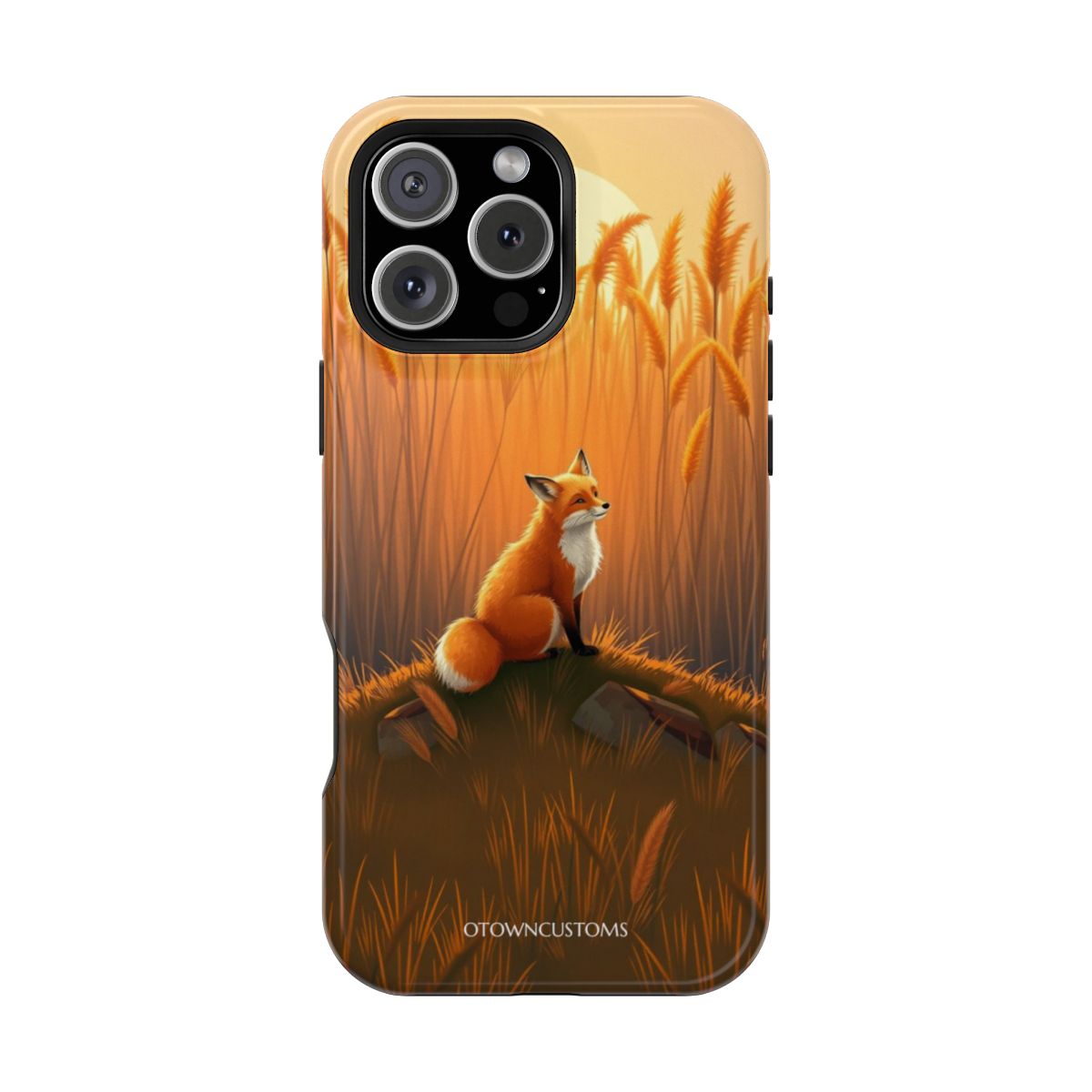 Artistic Prairie Fox Landscape