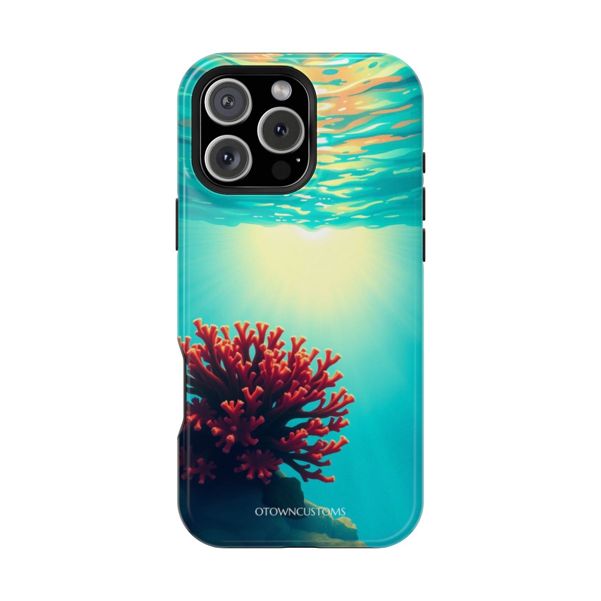Stylized Underwater Coral Reef