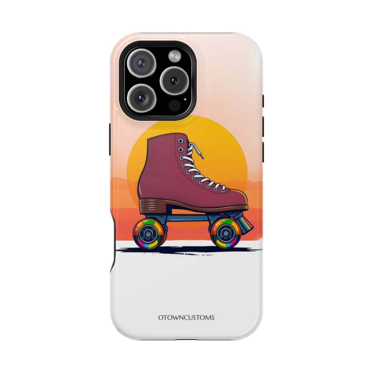 Retro Sunset Roller Disco Vibes