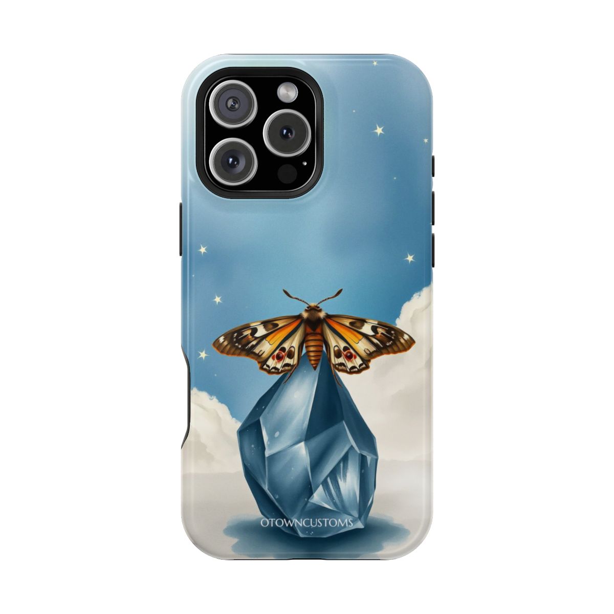 Mystic Crystal Lunar Moth Fantasy