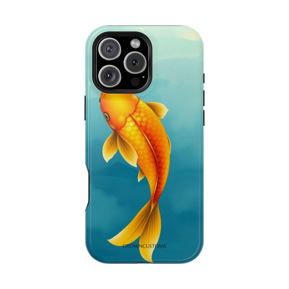 Golden Koi Tranquil Waters