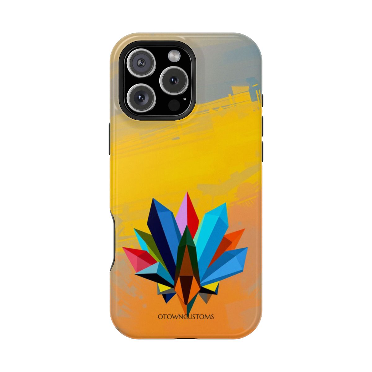 Polygonal Abstract Prism Geometric
