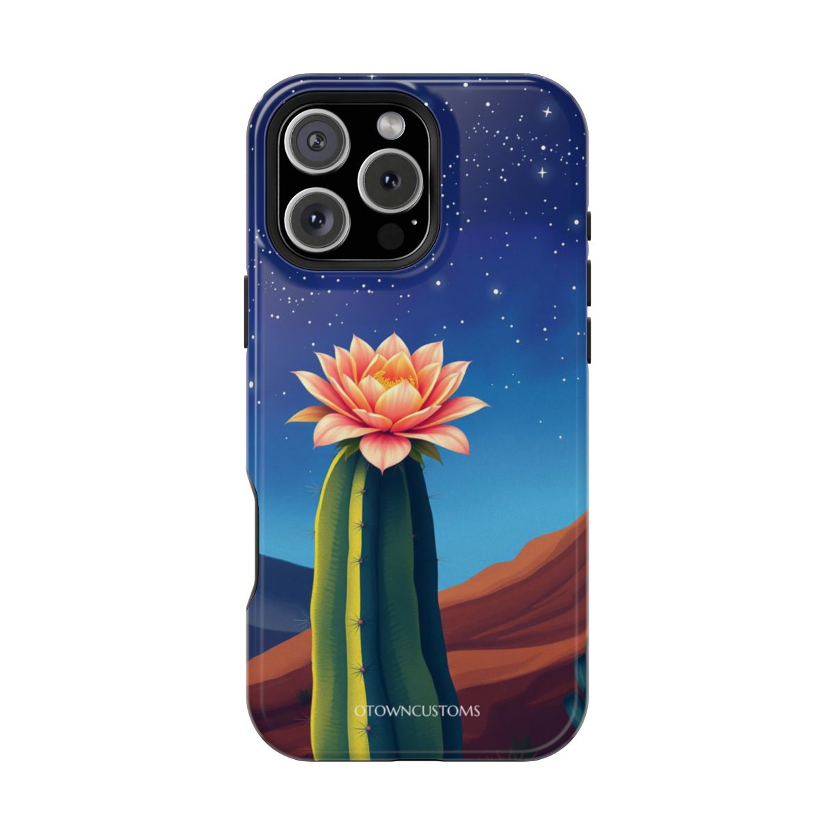 Desert Bloom Cactus Night