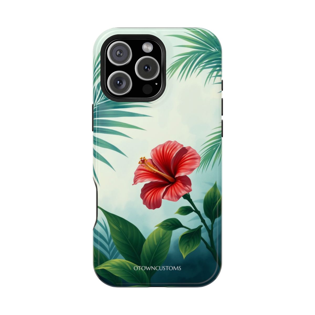 Tropical Floral Hibiscus Burst
