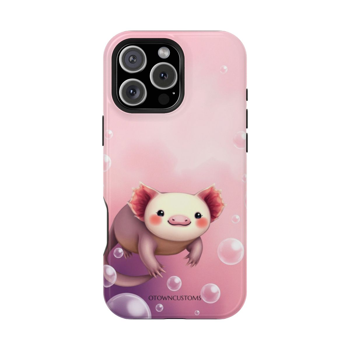 Chibi Cute Axolotl Cartoon Dreamscape