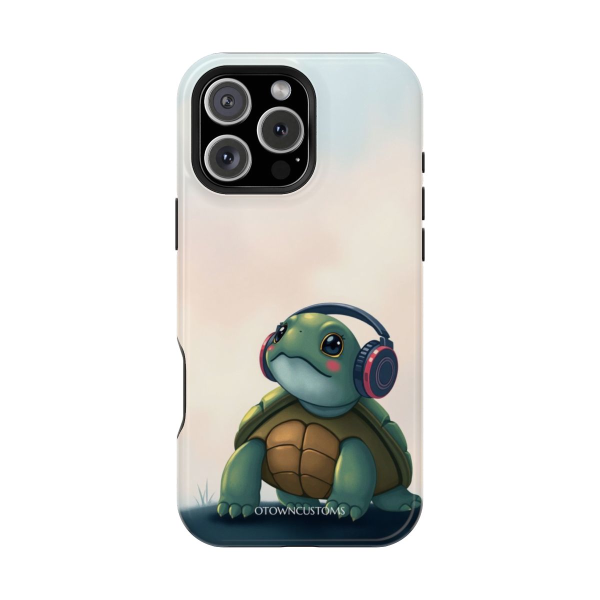 Digital Illustration Lofi Hip Hop Turtle