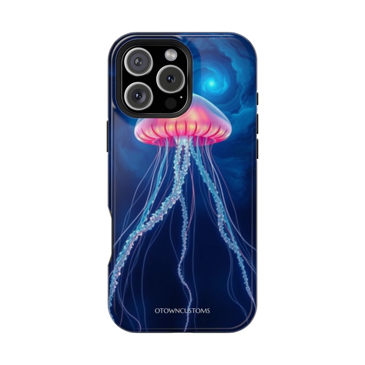 Glowing Ethereal Cosmic Jellyfish Nebula