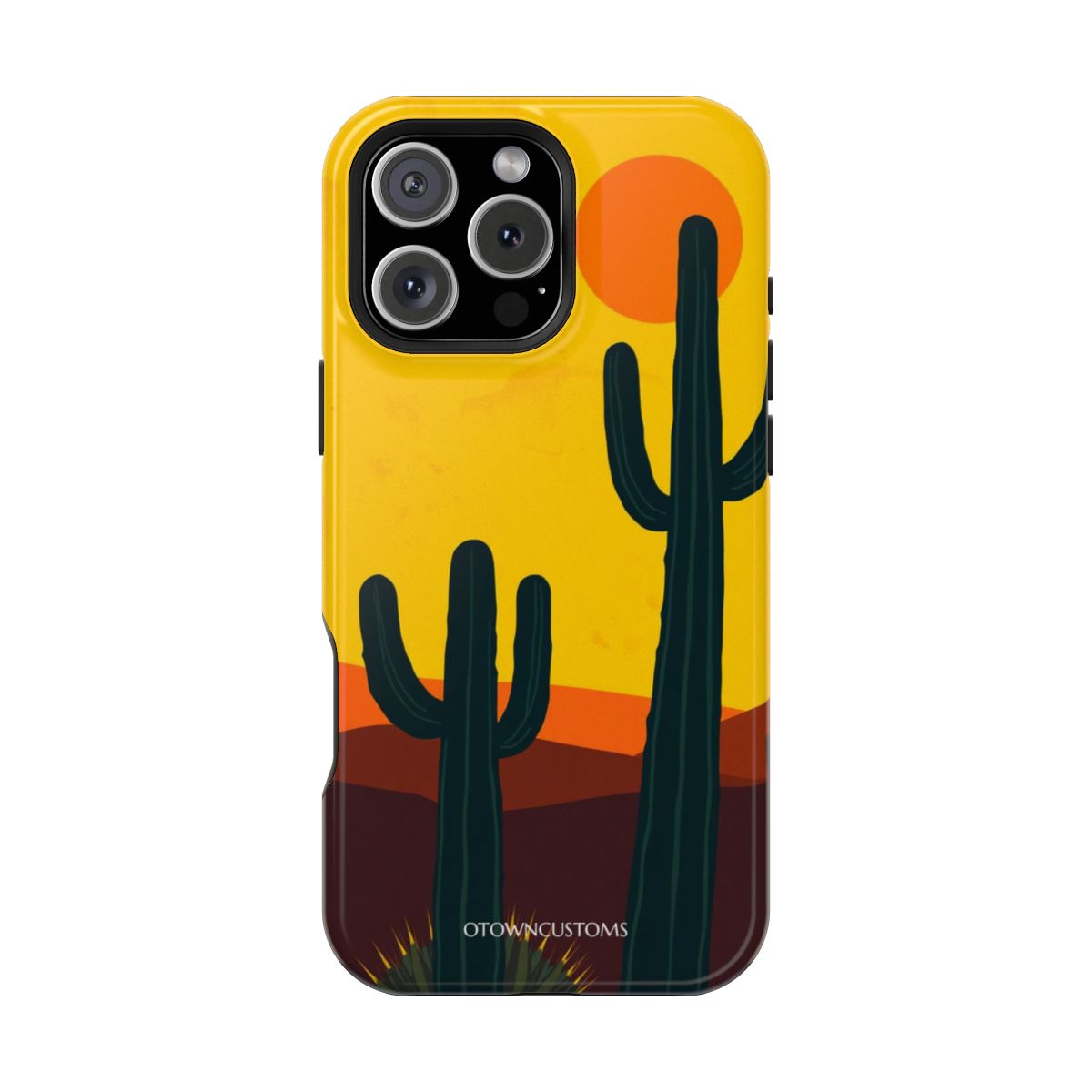 Desert Sunset Nature Landscape