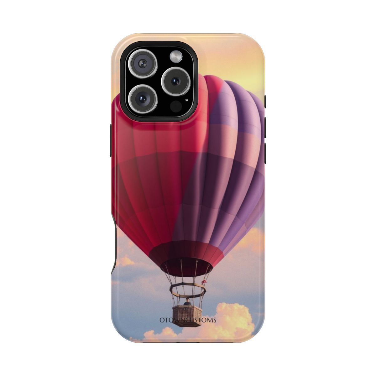 Whimsical Hot Air Balloon Landscape