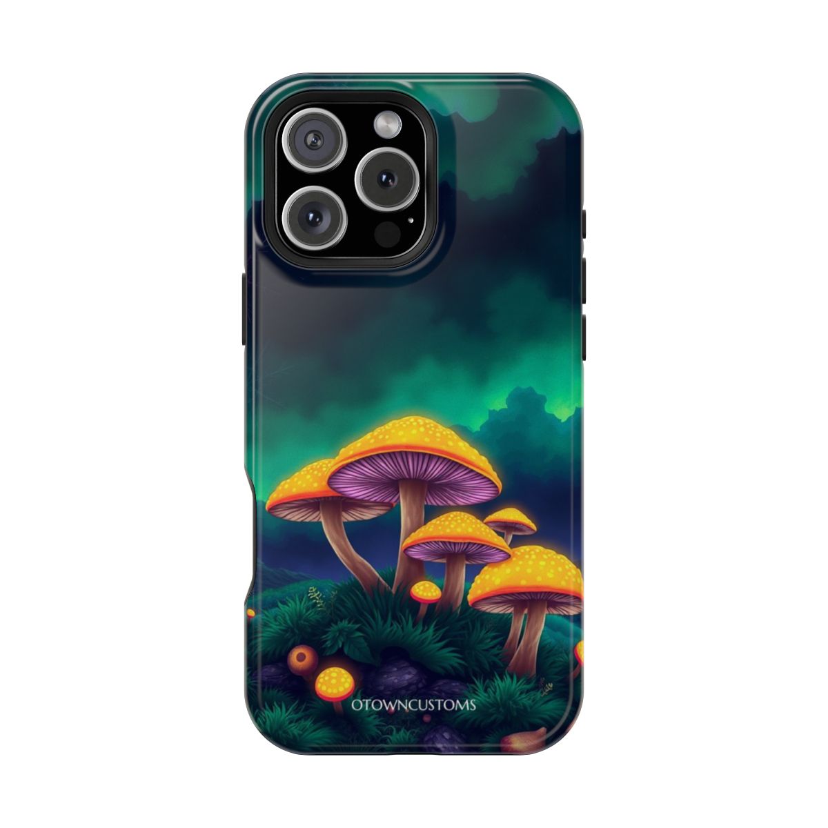 Psychedelic Mushroom Landscape Forest