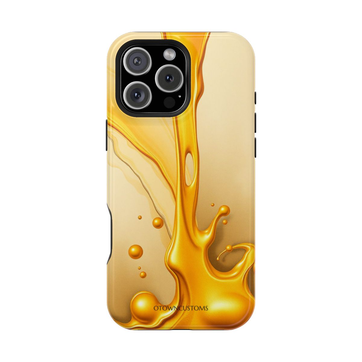 Liquid Gold Flow Abstract