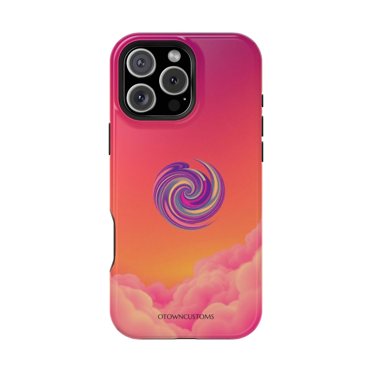 Gradient Swirl Retro Grooves