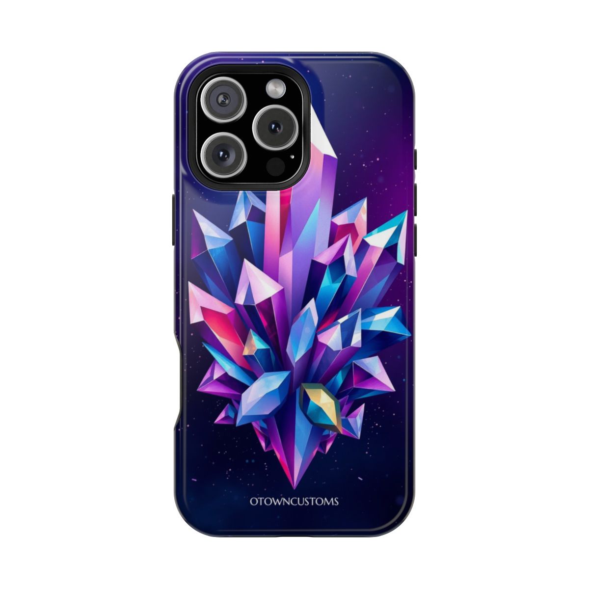 Geometric Crystal Shard Galaxy Abstract