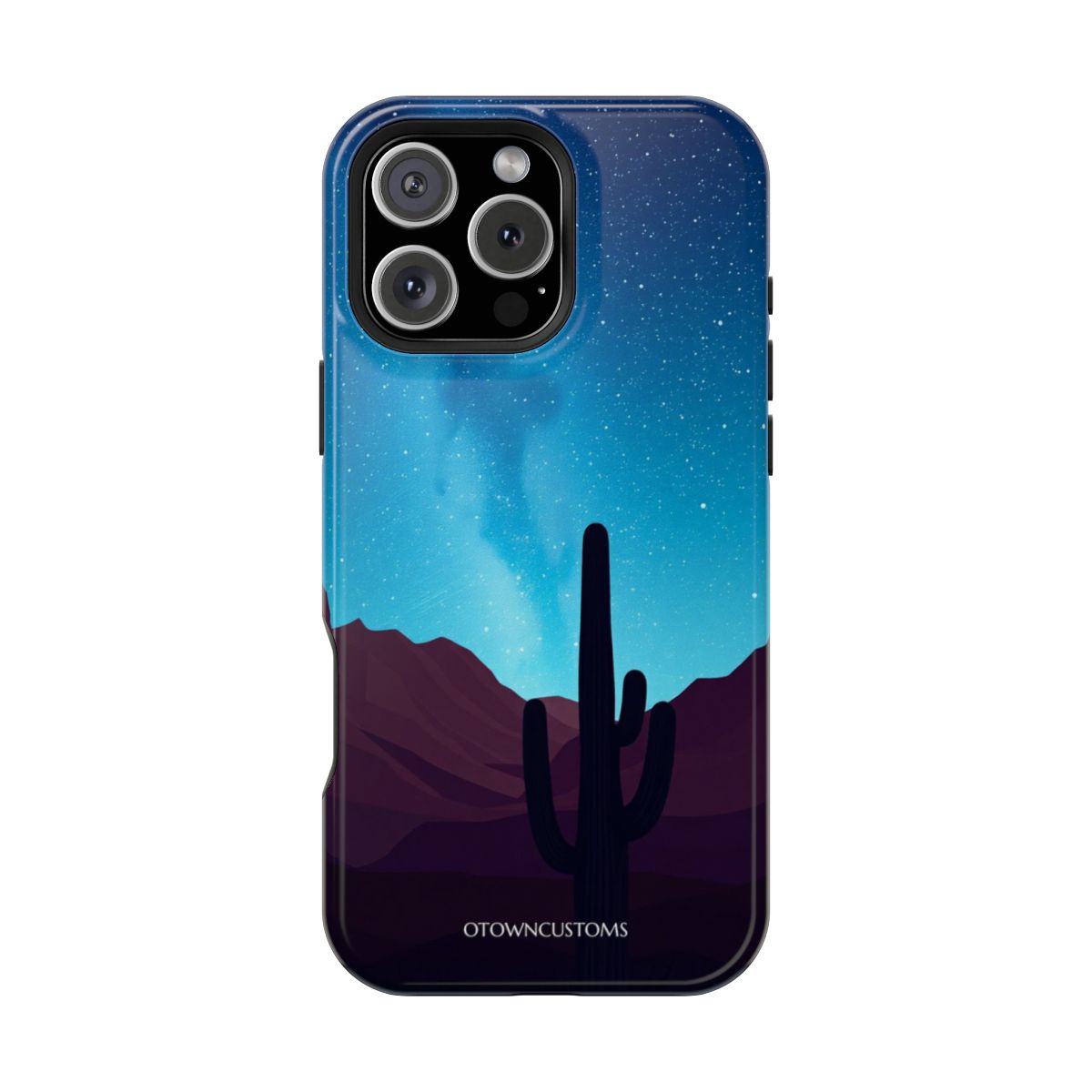 Desert Cactus Starry Night