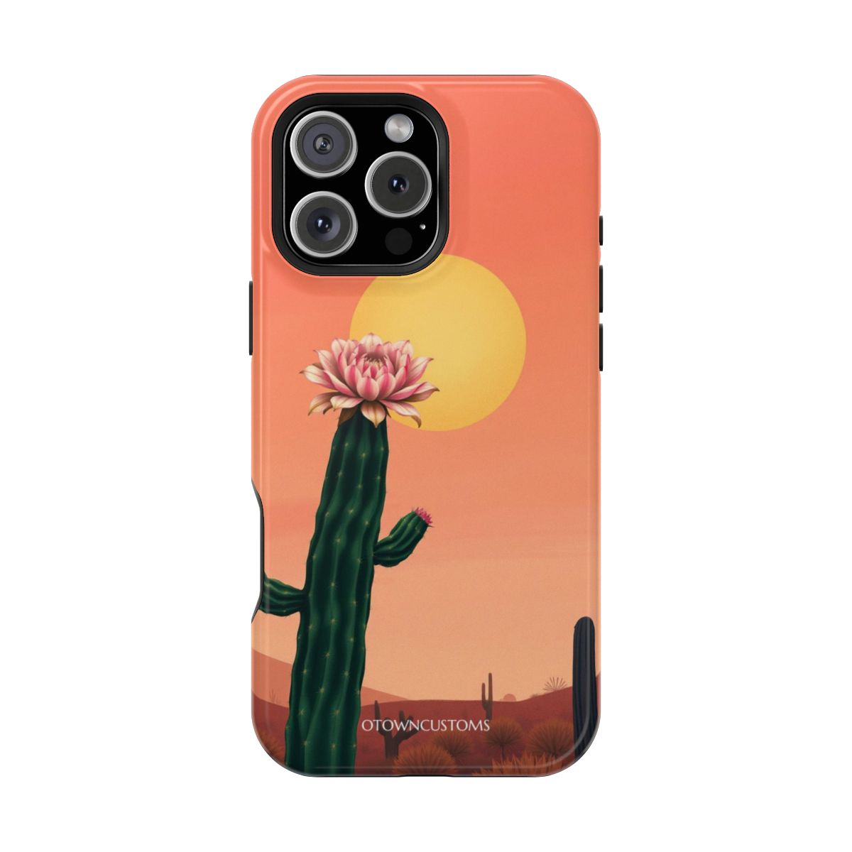 Desert Bloom Cactus Landscape