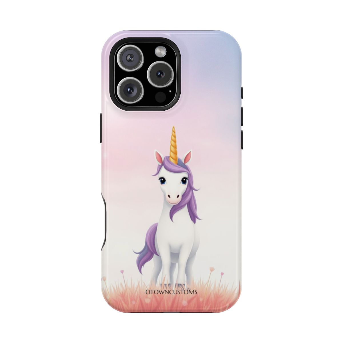 Cartoon Whimsical Unicorn Cloud