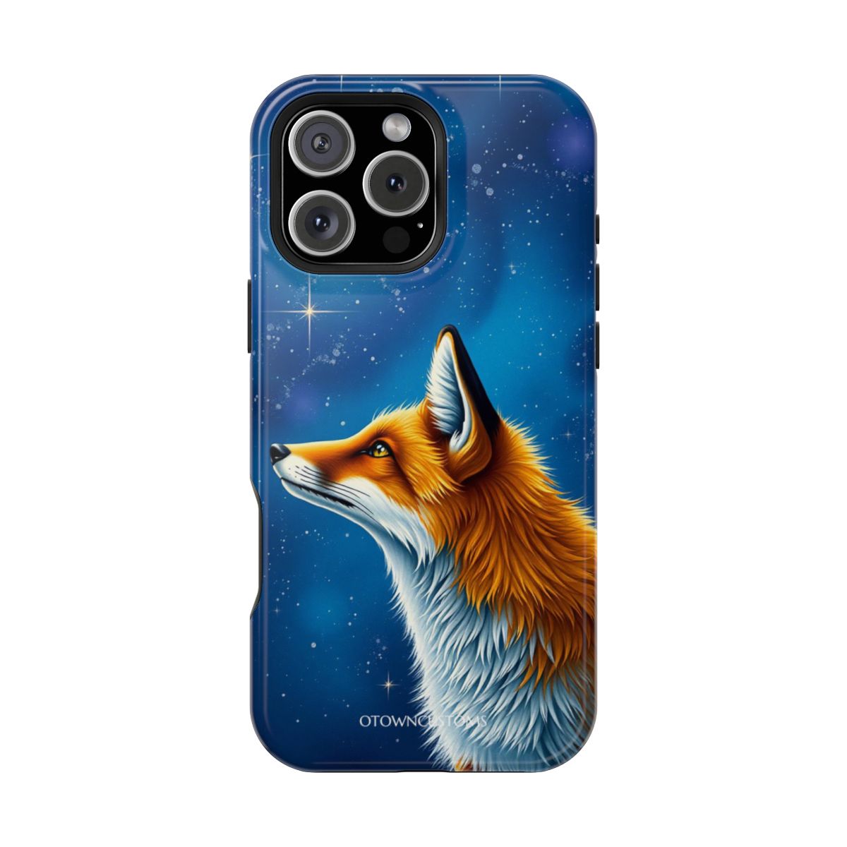 Celestial Fox Stargazer Night