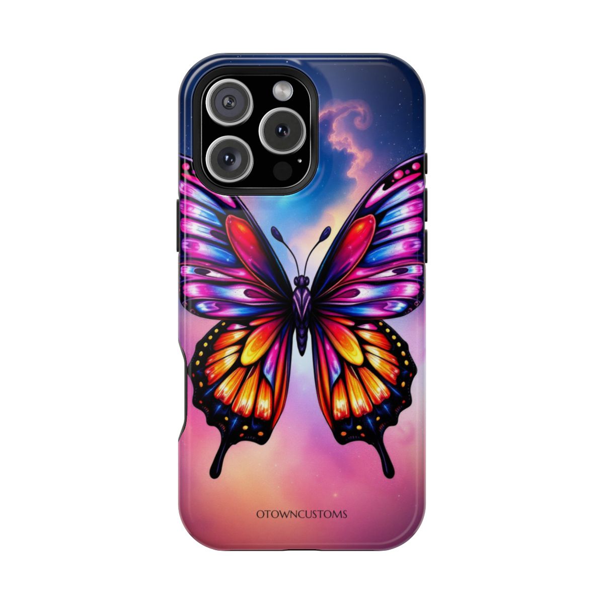 Vibrant Celestial Butterfly