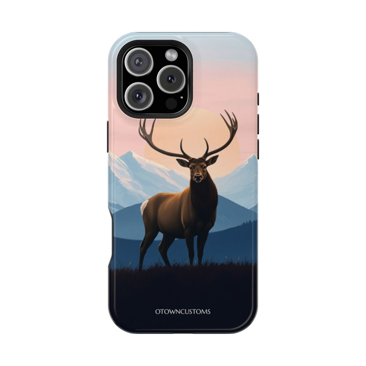 Stylized Mountain Majesty Wildlife