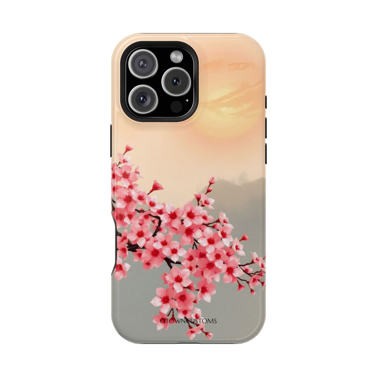 Sunset Blossom Painterly Floral
