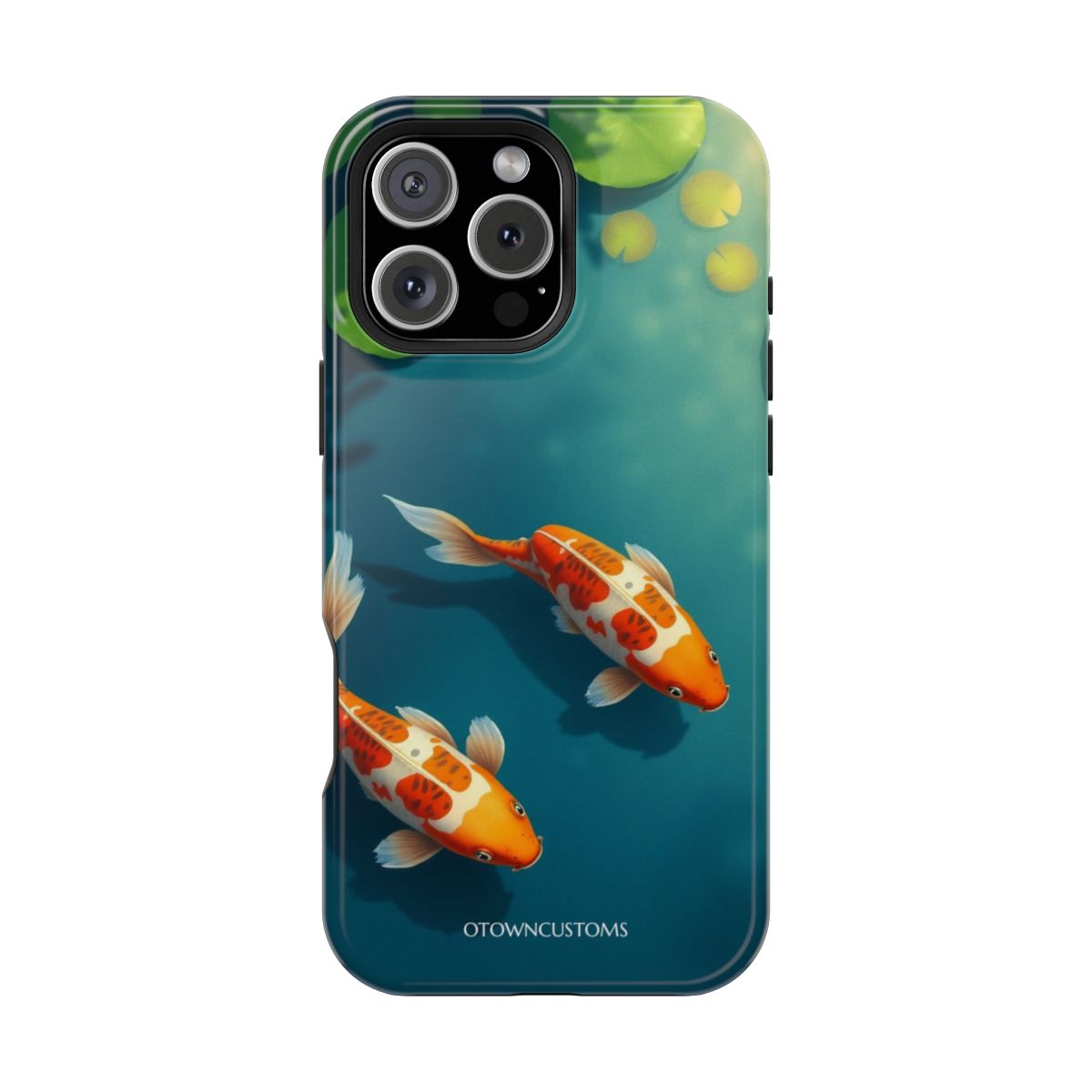 Serene Koi Pond Nature