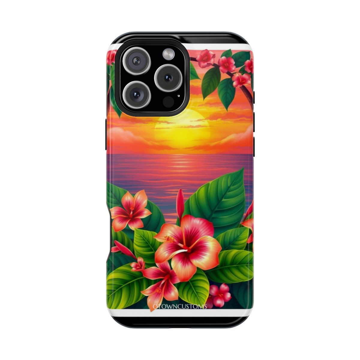 Tropical Sunset Floral
