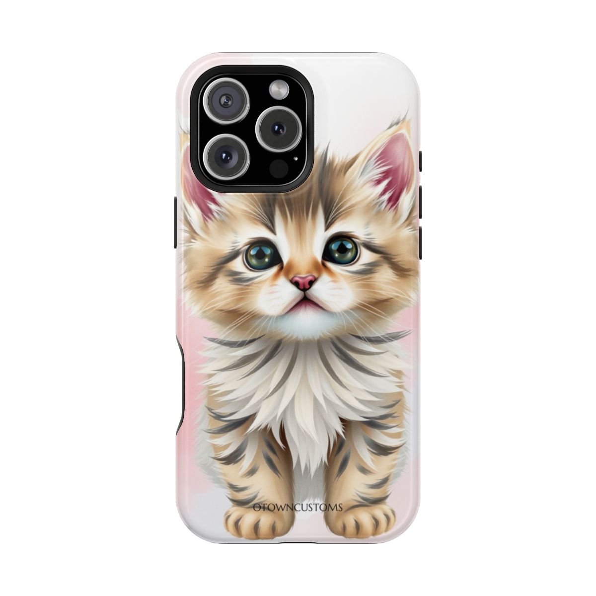 Digital Painting Cute Kitten Watercolor Dream