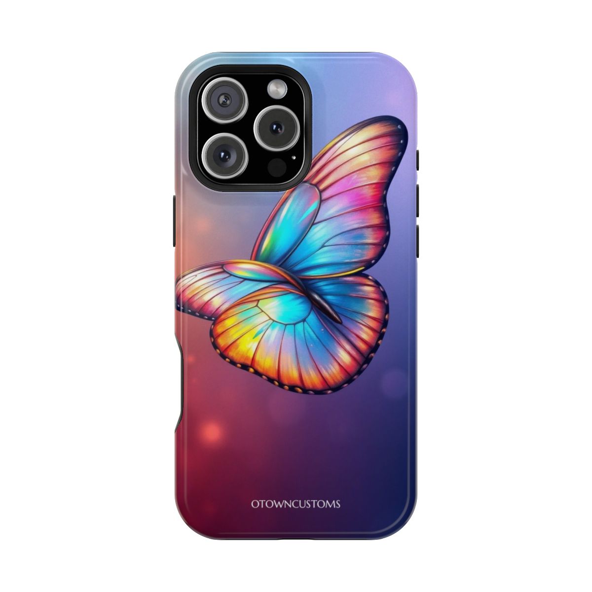 Holographic Butterfly Vibrant Watercolor