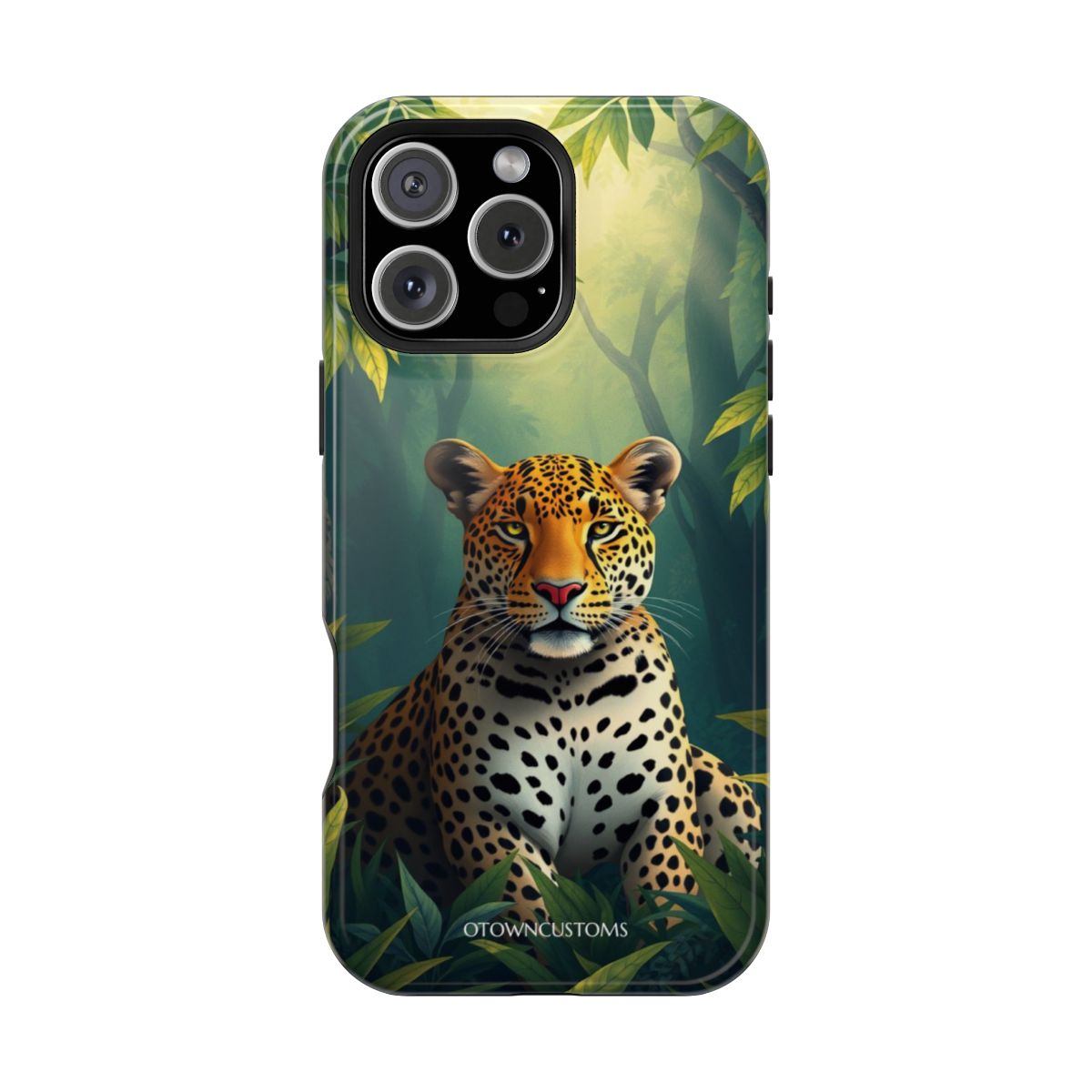Jungle Portrait Leopard Observing