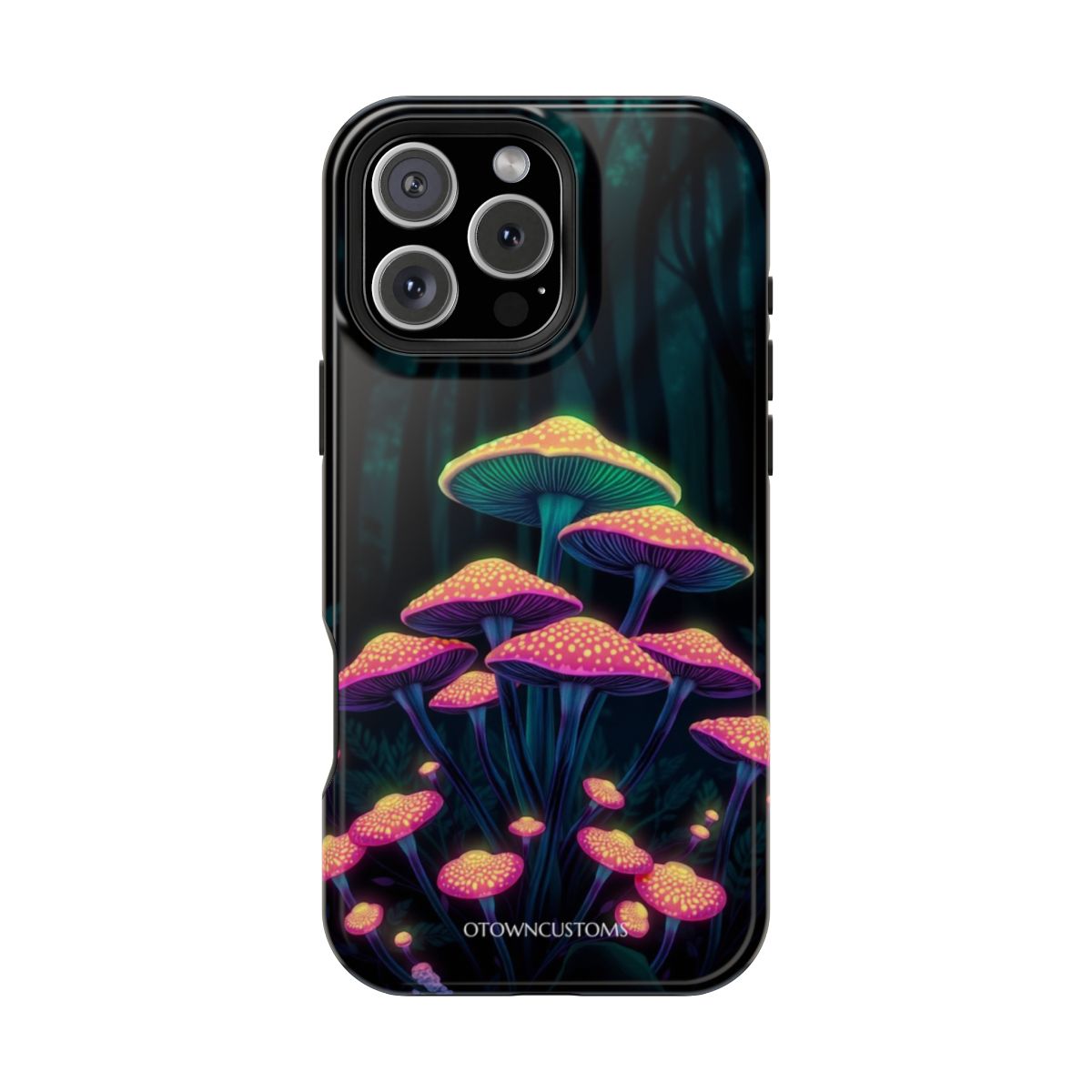 Bioluminescent Mushroom Forest