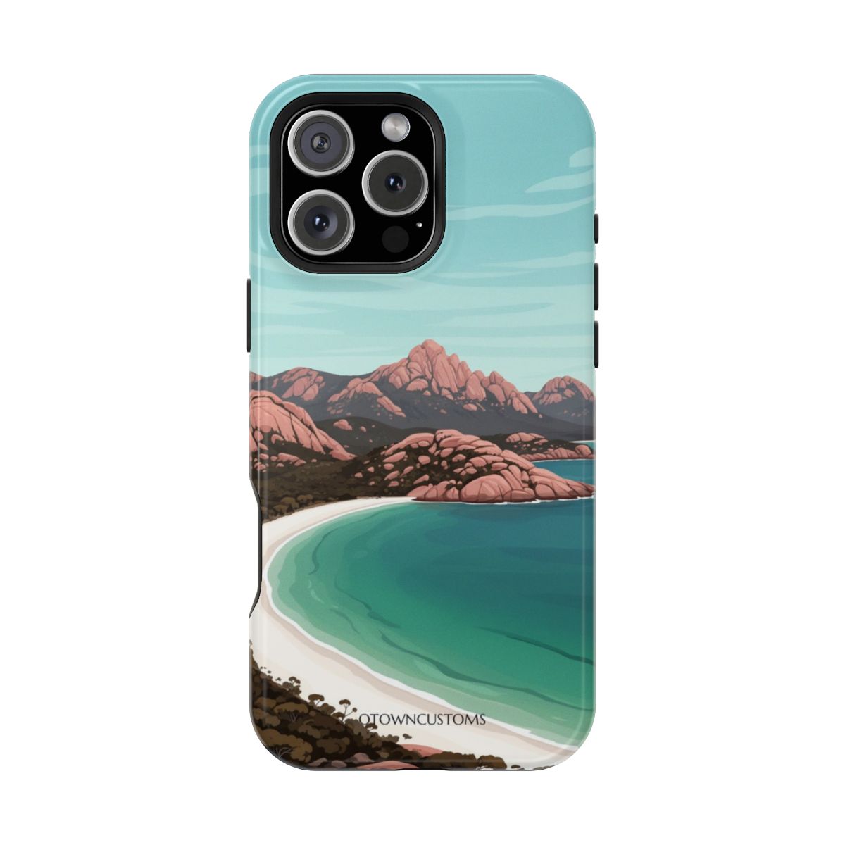 Vector Illustration Wineglass Bay