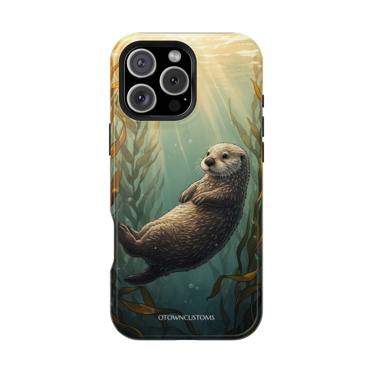 Watercolor Underwater Kelp Bed