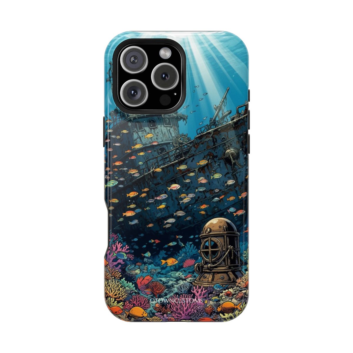 Underwater Shipwreck Coral Realm