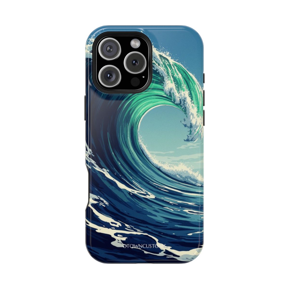 Stylized Wave Illustration