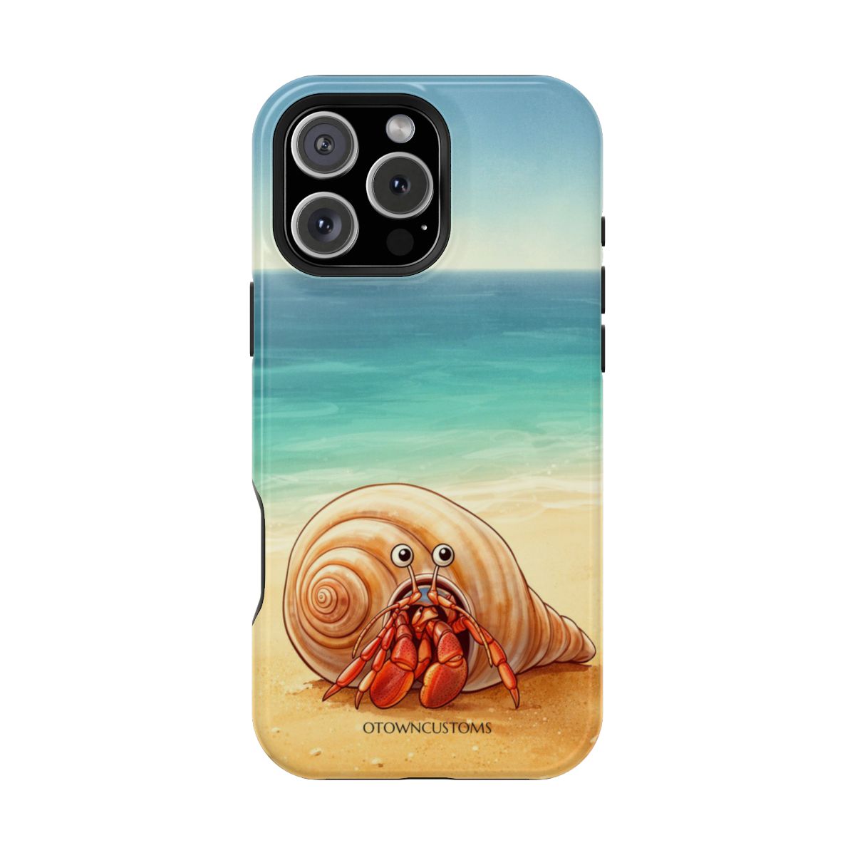 Cartoon Illustration Seashell Home