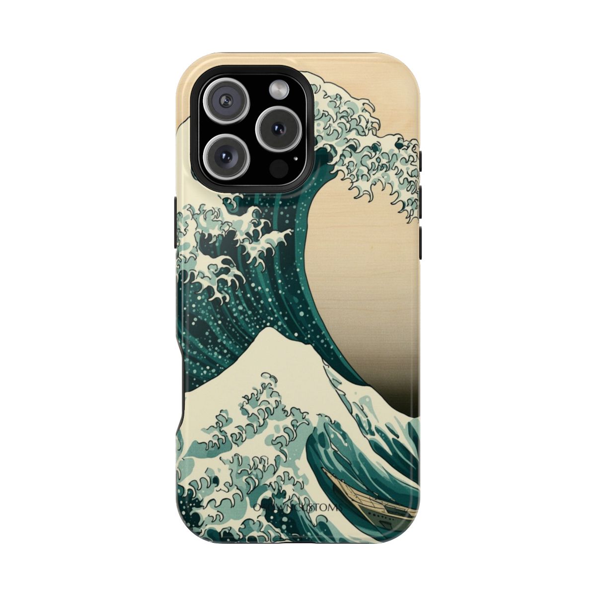 Japanese Woodblock Roaring Wave