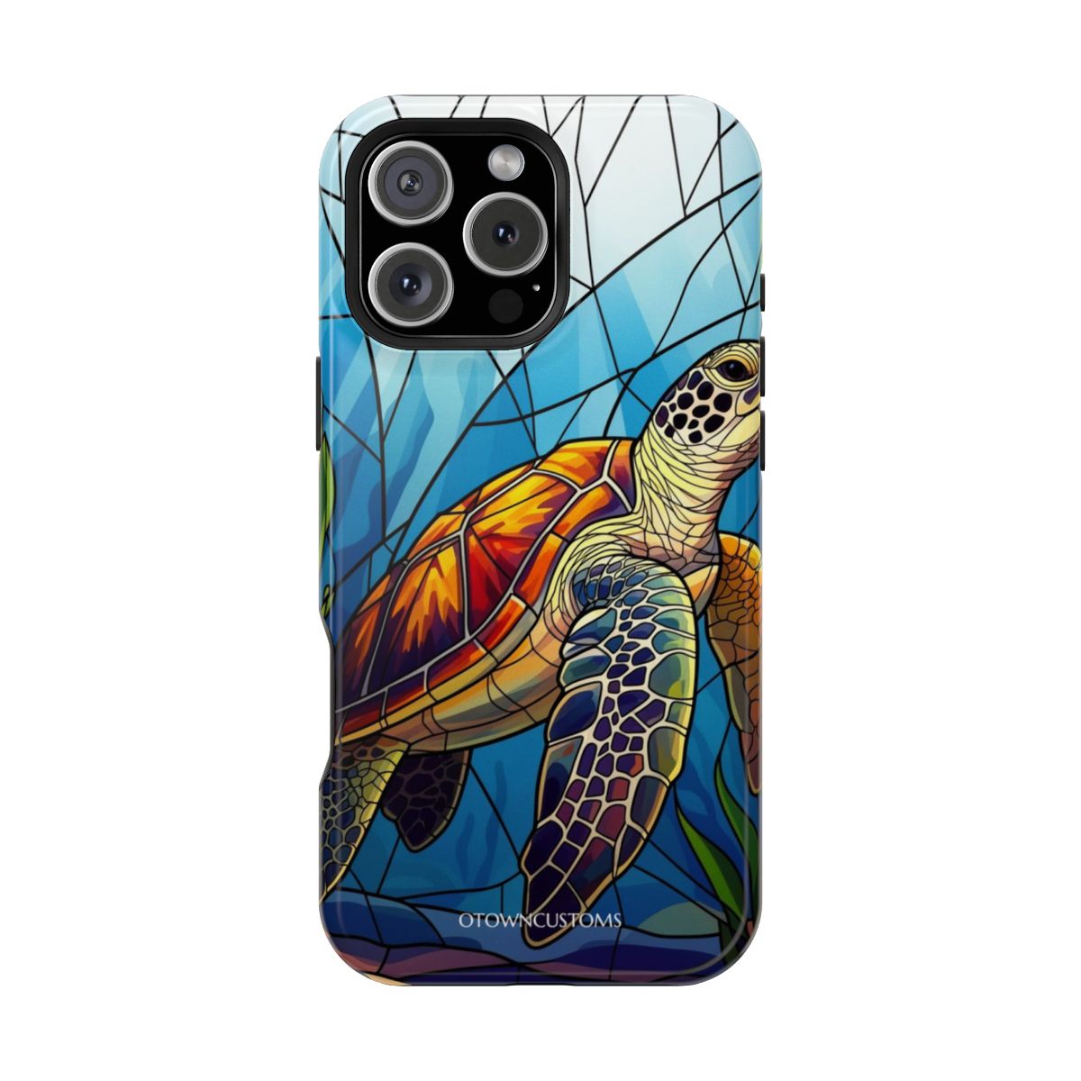 Stained Glass Aquatic Mosaic