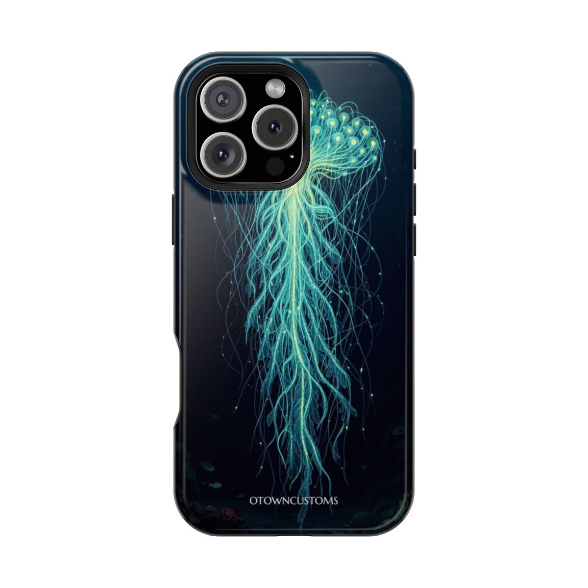 Glowing Bioluminescent Creature