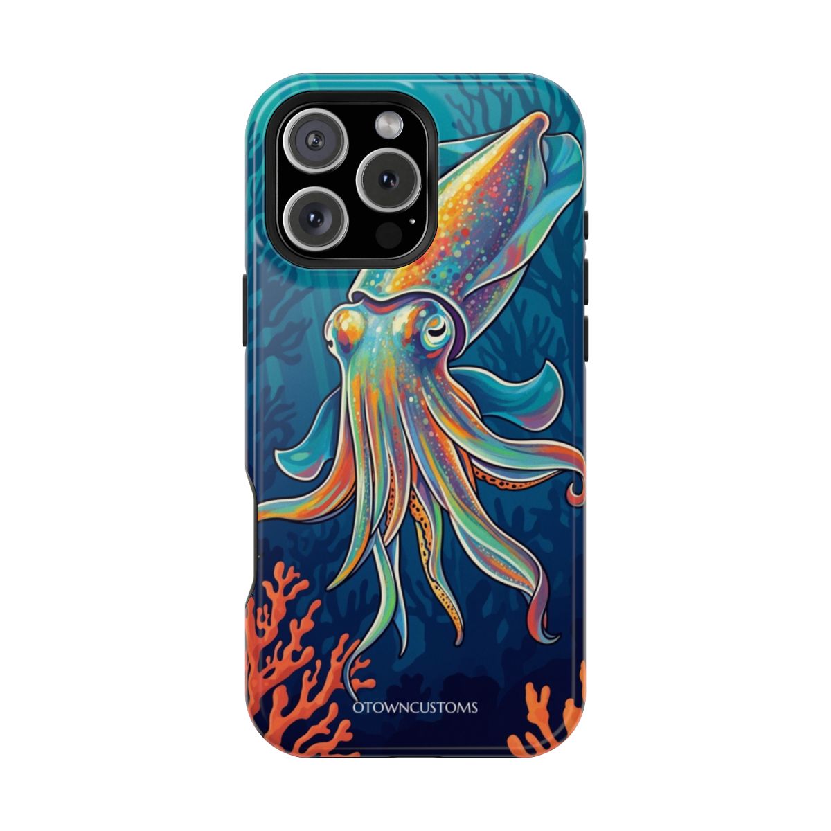 Vibrant Illustrative Marine Chameleon