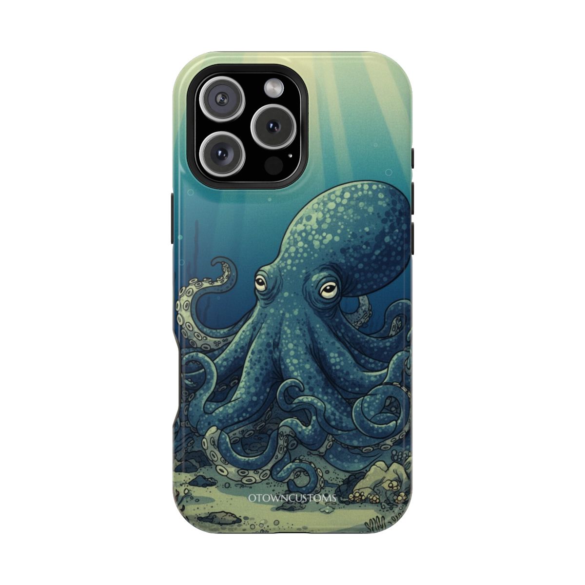 Illustrated Marine Life Octopus