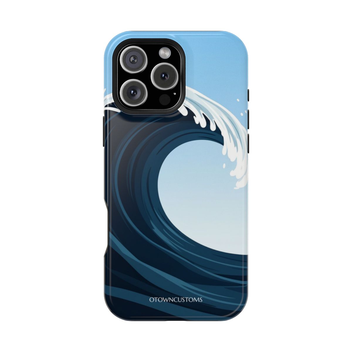 Stylized Wave Ocean Hollow