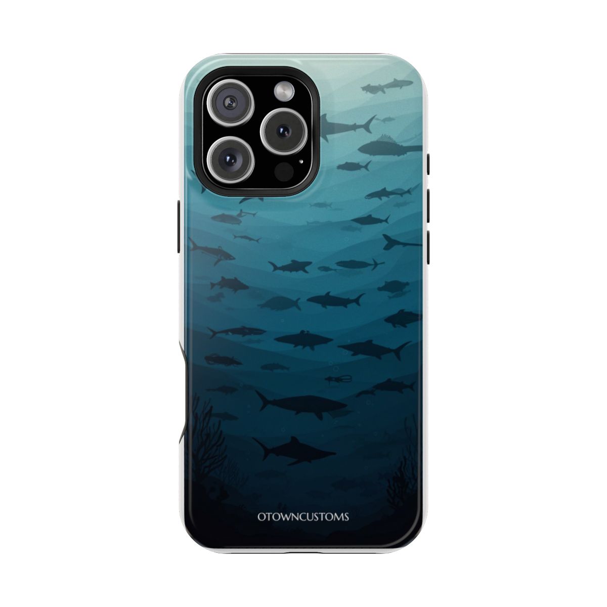 Silhouette Underwater Ocean