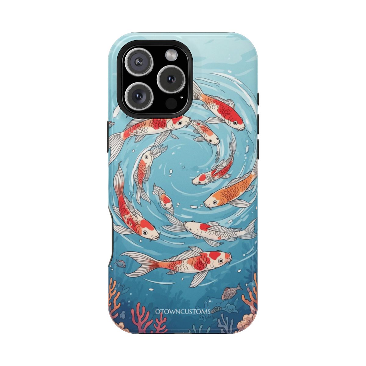 Underwater Koi Swirl